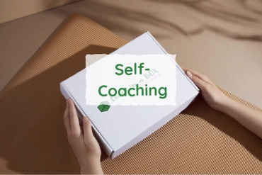picture showing the Coach in a BOX Foundation BOX and describing Self-Coaching as concept.